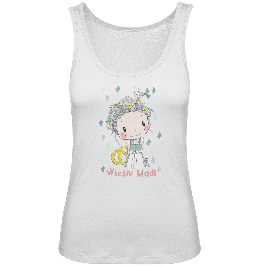 Damen Premium Organic Tank Top wiesn madl