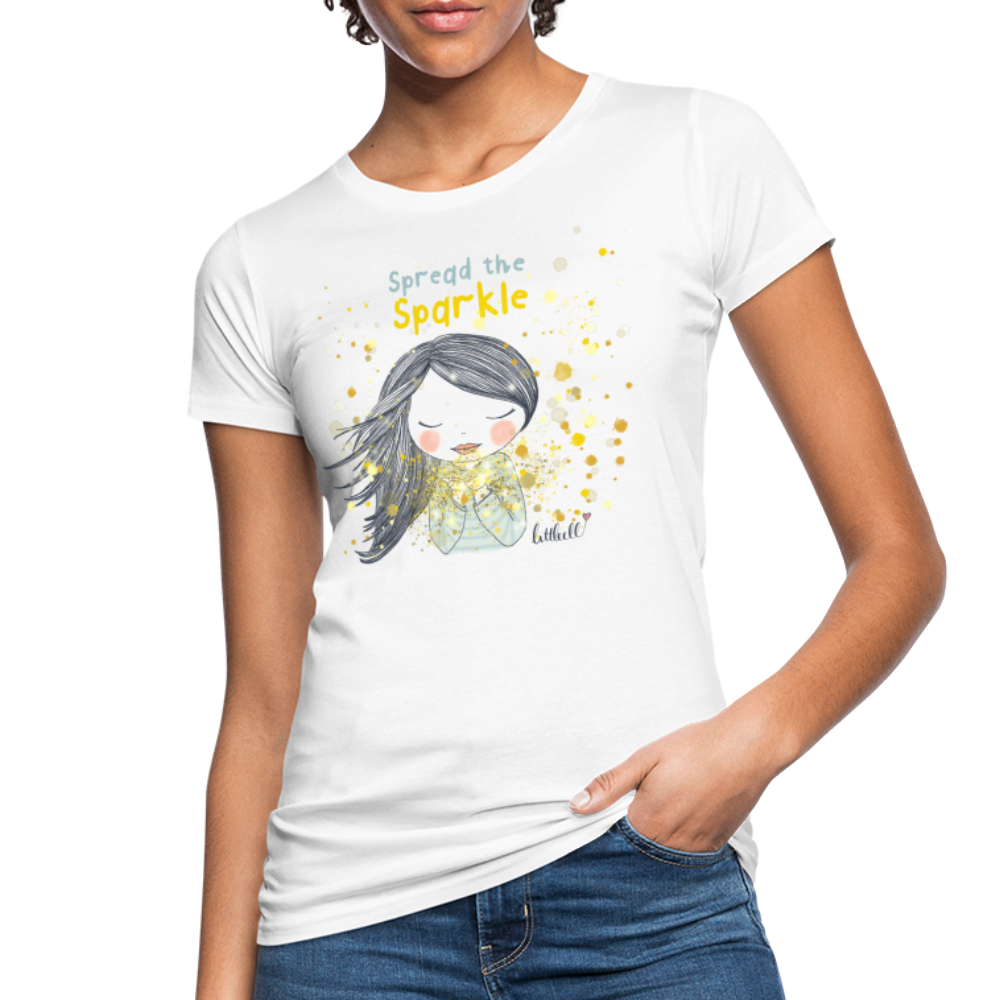 Spread the Sparkle - Frauen Bio-T-Shirt - weiß