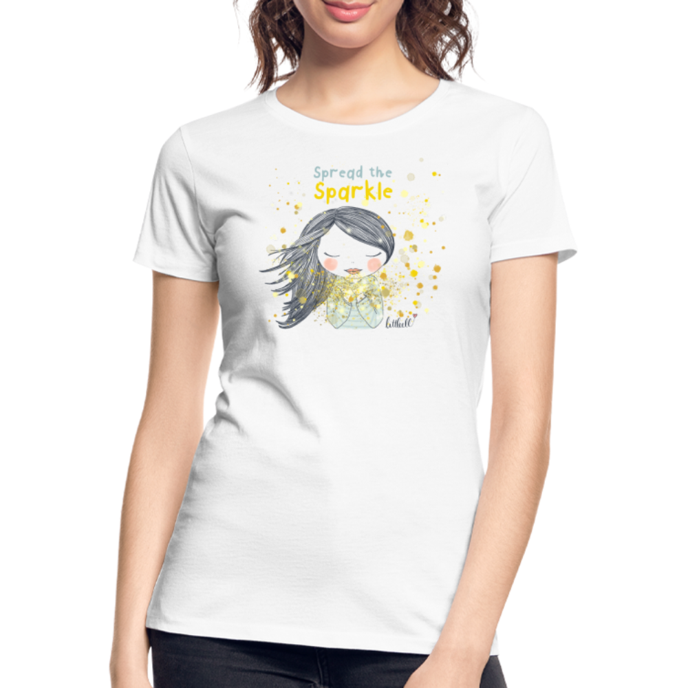 Spread the Sparkle - Frauen Premium Bio T-Shirt - weiß