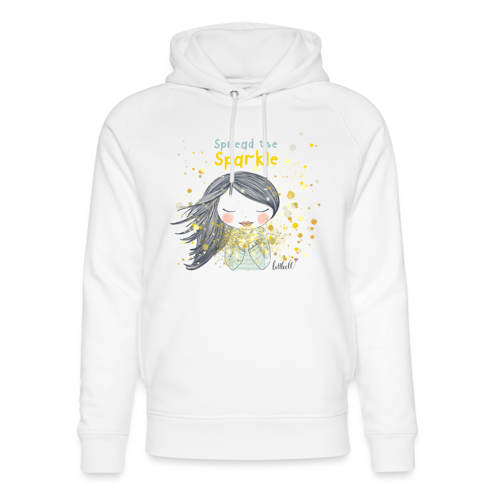 Spread the Sparkle - Unisex Bio-Hoodie - weiß