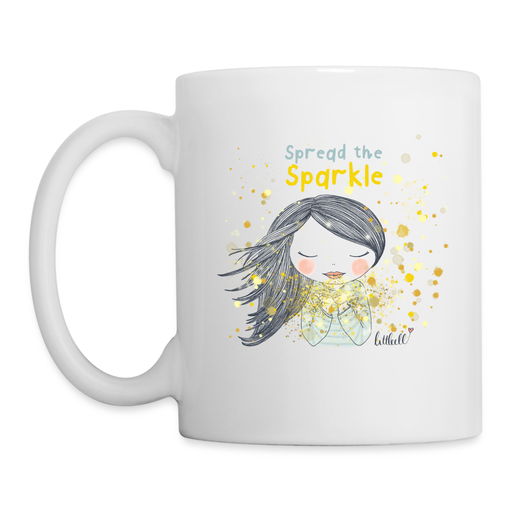 Spread the Sparkle - Tasse - weiß